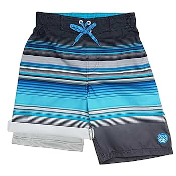 Back Channel・BOARD SHORTS 060290-ElectricGreenZigzag-1.